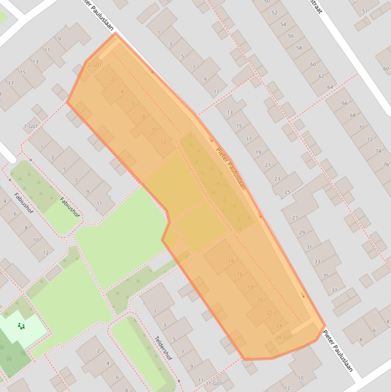 Kaart van postcodegebied 5652VE.