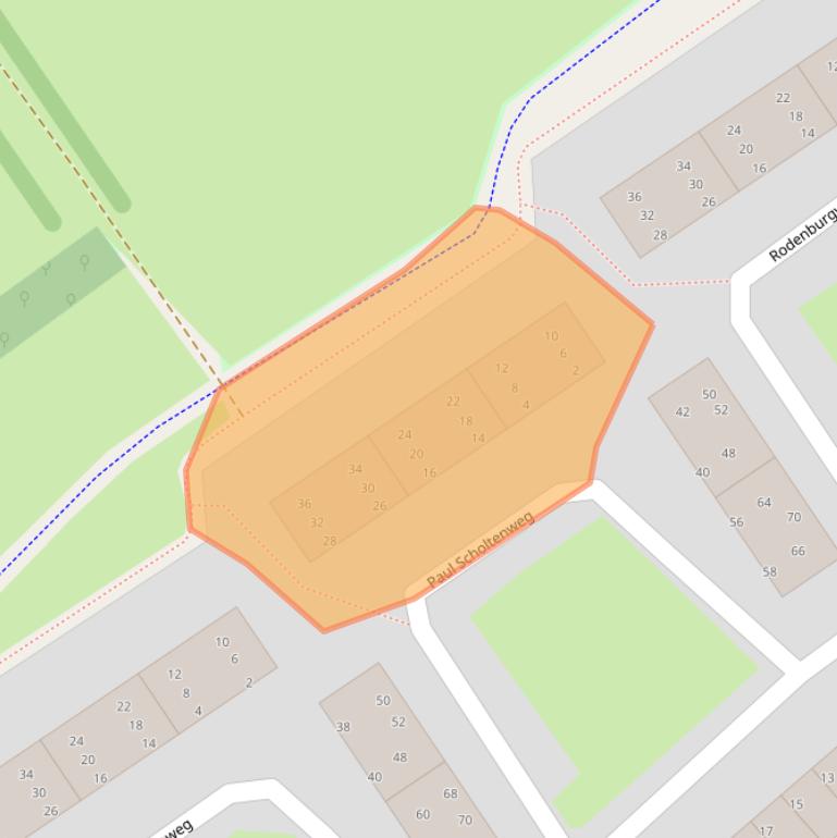 Kaart van postcodegebied 5652XC.