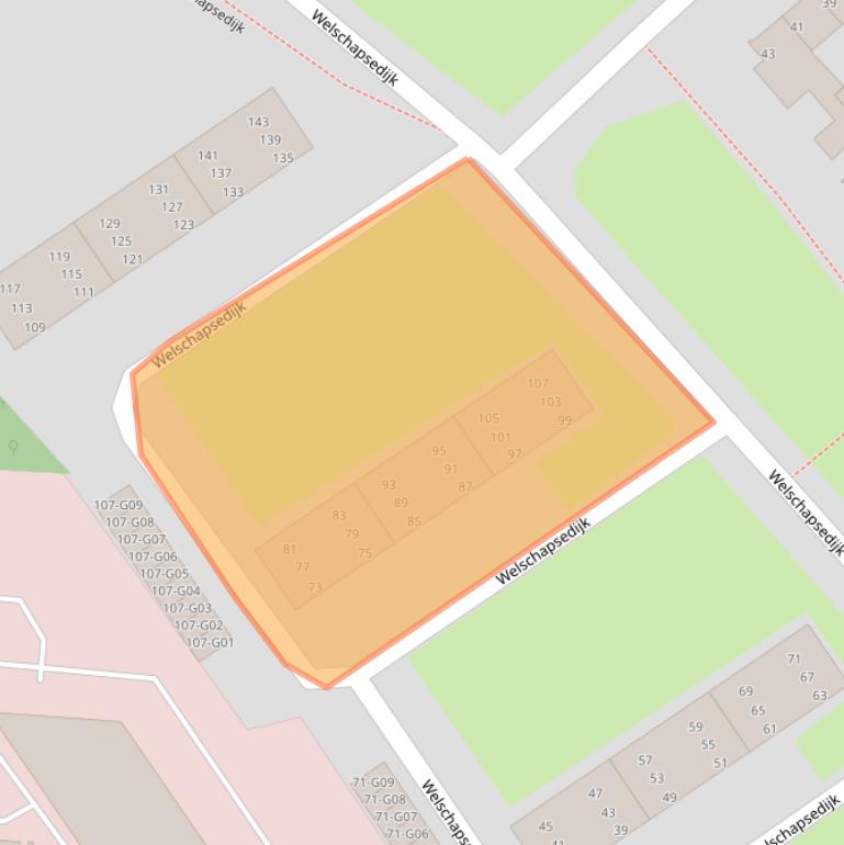 Kaart van postcodegebied 5652XK.