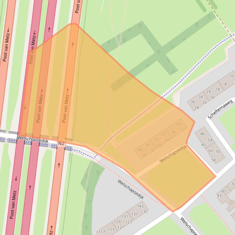 Kaart van postcodegebied 5652XN.
