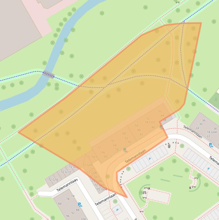 Kaart van postcodegebied 5653AN.