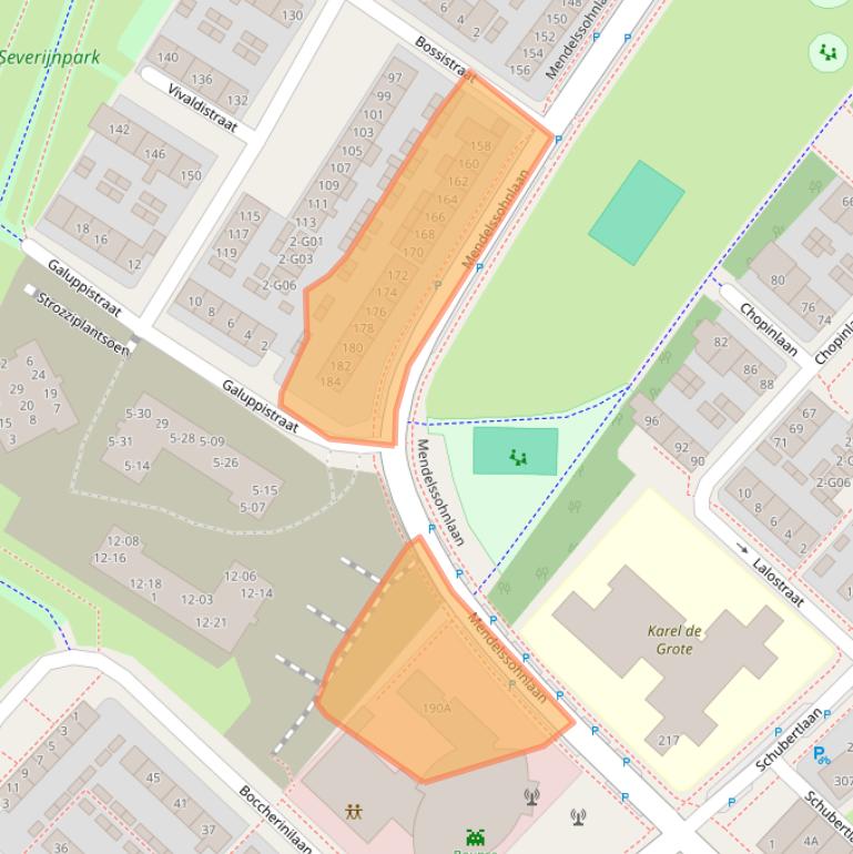 Kaart van postcodegebied 5653BH.