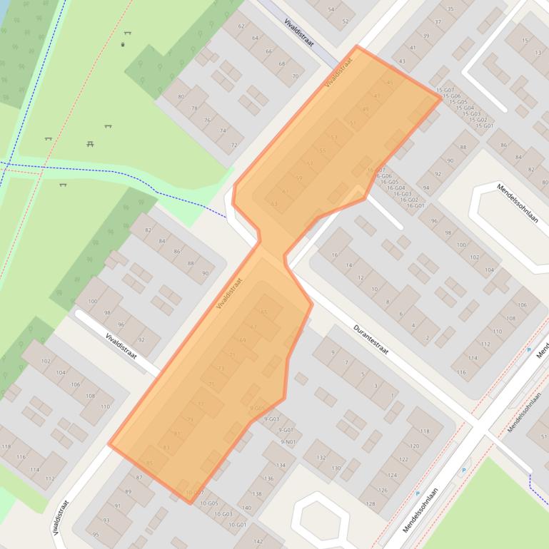 Kaart van postcodegebied 5653BN.