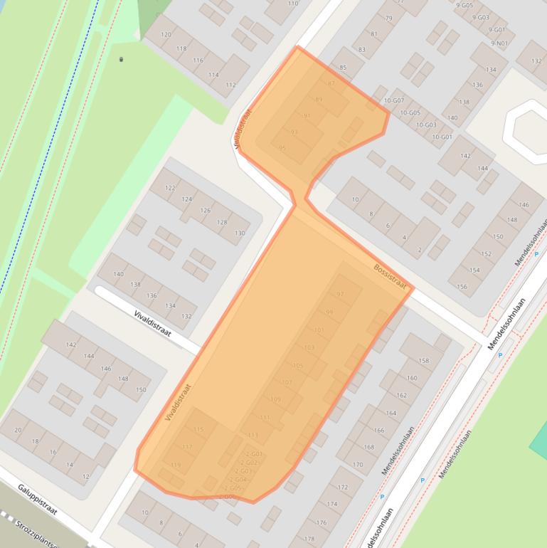 Kaart van postcodegebied 5653BP.