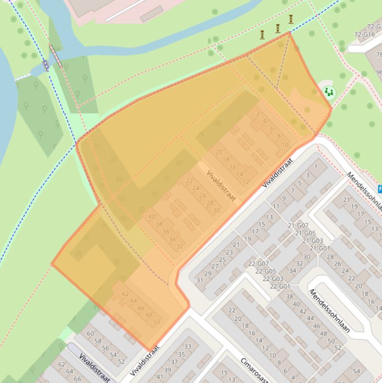 Kaart van postcodegebied 5653BR.