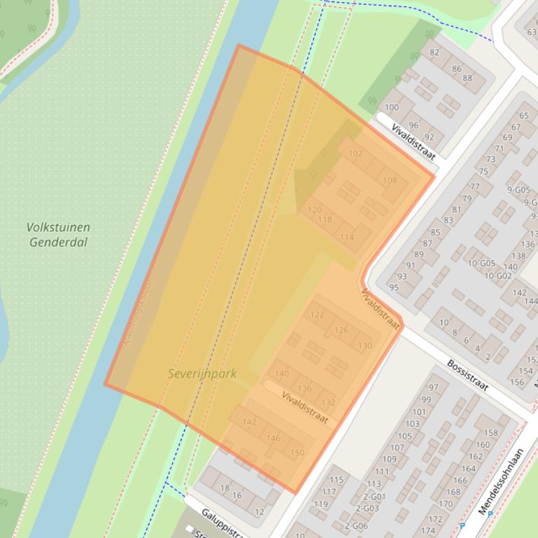 Kaart van postcodegebied 5653BT.