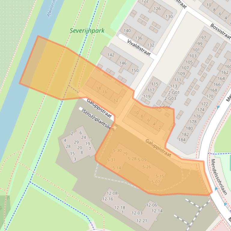 Kaart van postcodegebied 5653BV.