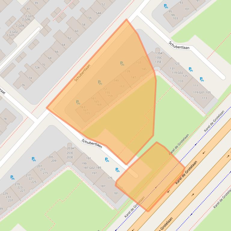 Kaart van postcodegebied 5653EE.