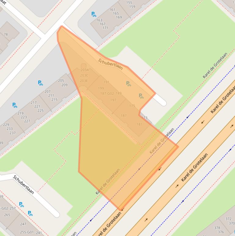 Kaart van postcodegebied 5653EG.