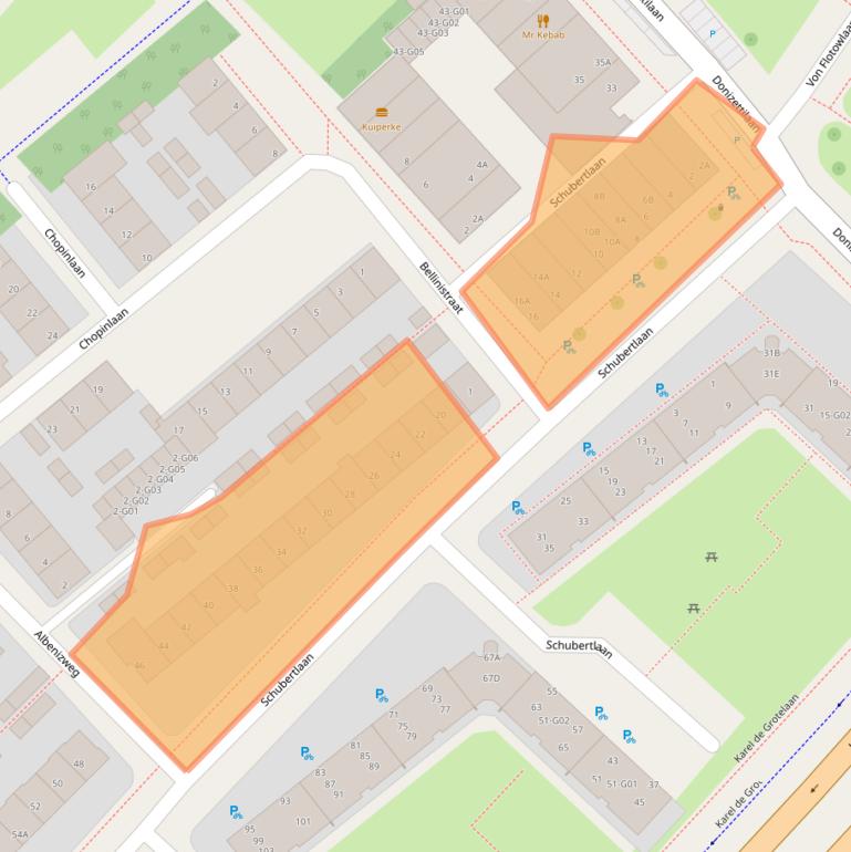 Kaart van postcodegebied 5653EM.