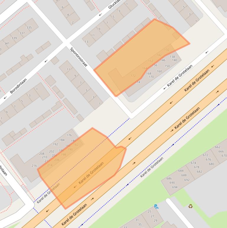 Kaart van postcodegebied 5653HC.