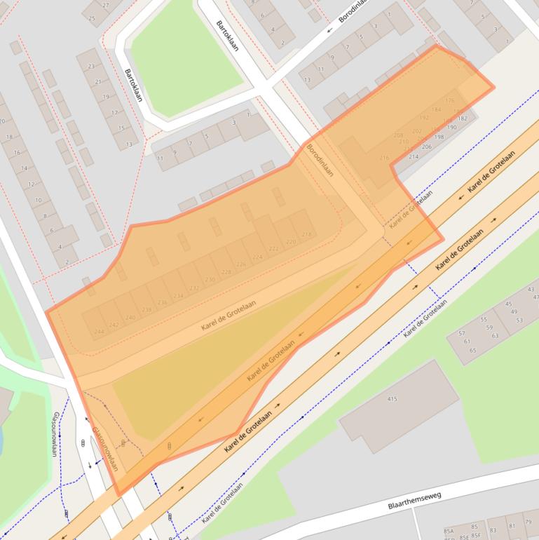 Kaart van postcodegebied 5653HD.