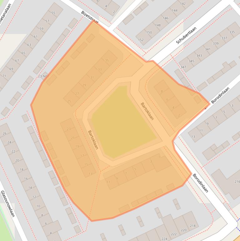Kaart van postcodegebied 5653HM.