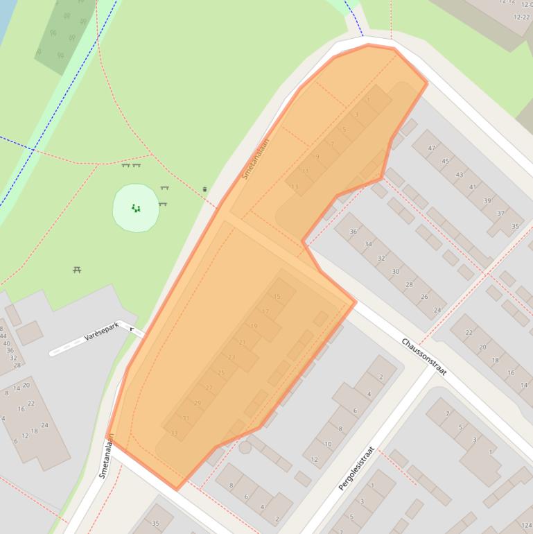 Kaart van postcodegebied 5653HP.