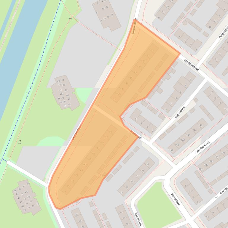 Kaart van postcodegebied 5653HR.