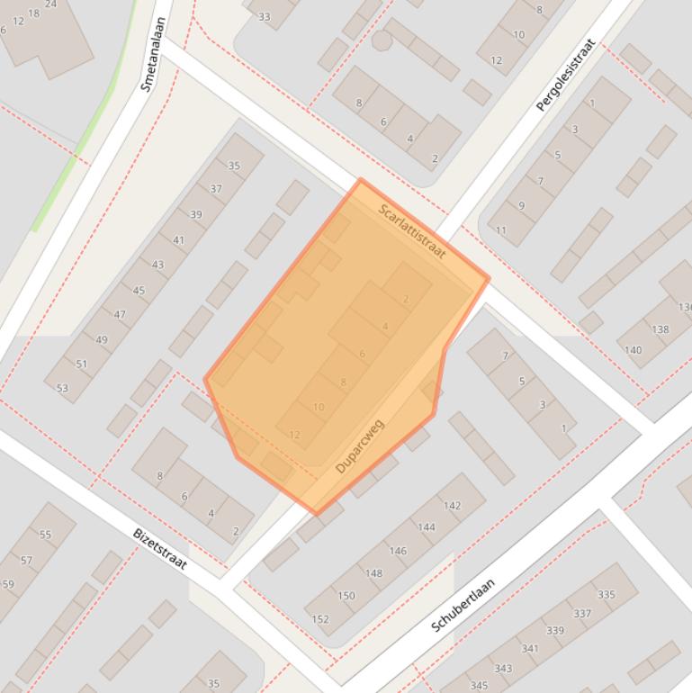 Kaart van postcodegebied 5653HV.