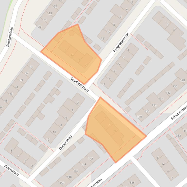 Kaart van postcodegebied 5653HW.