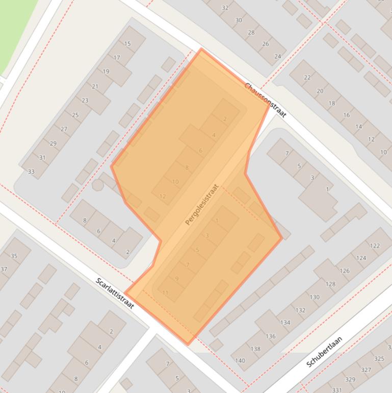 Kaart van postcodegebied 5653HX.