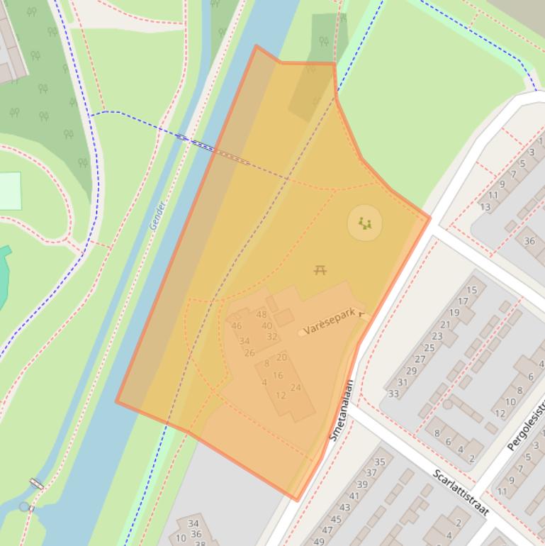 Kaart van postcodegebied 5653JR.