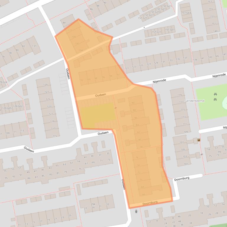 Kaart van postcodegebied 5653KH.