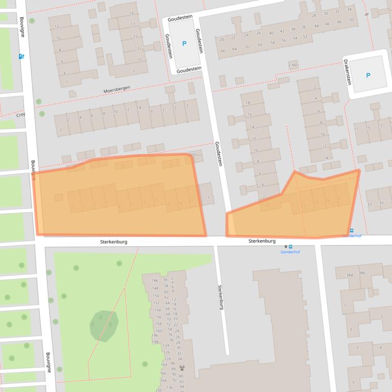 Kaart van postcodegebied 5653NB.