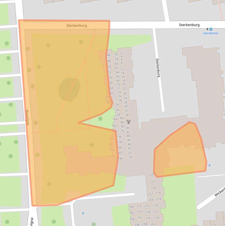 Kaart van postcodegebied 5653NK.