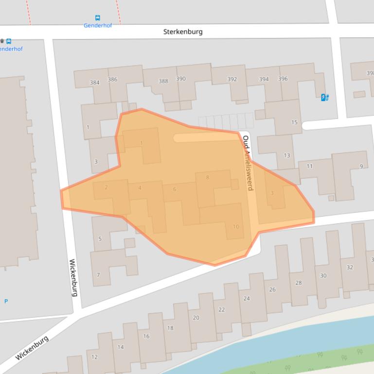 Kaart van postcodegebied 5653NZ.