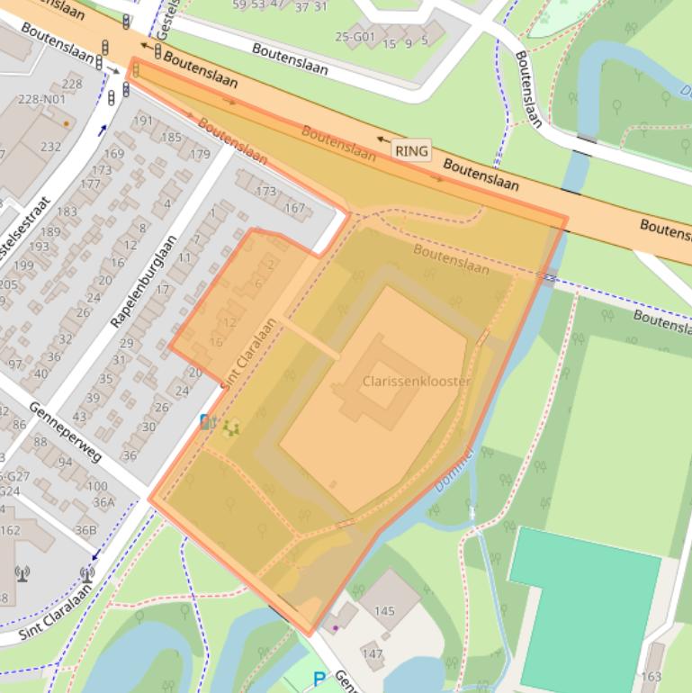 Kaart van postcodegebied 5654AS.