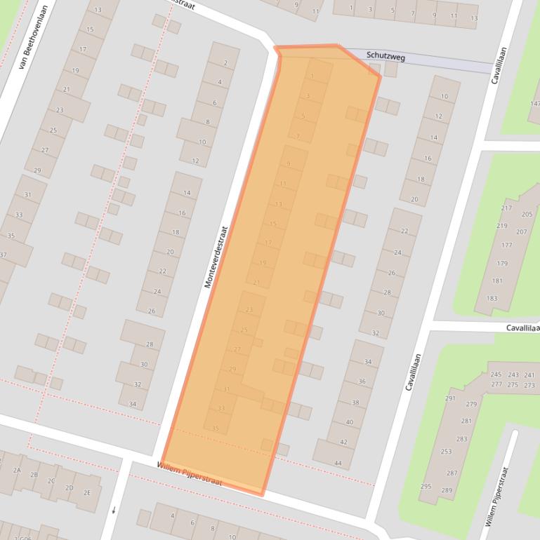 Kaart van postcodegebied 5654BK.