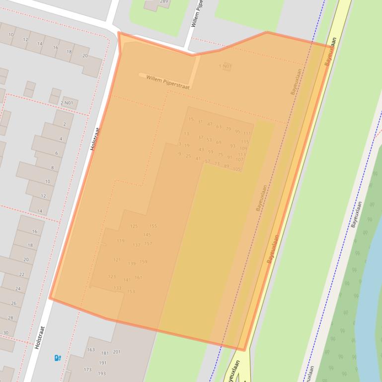 Kaart van postcodegebied 5654BN.