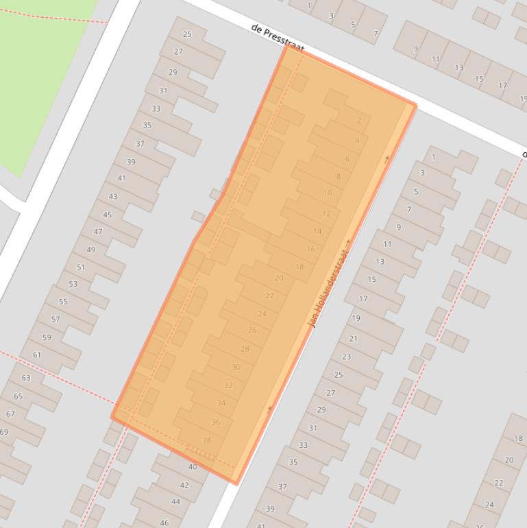 Kaart van postcodegebied 5654DS.