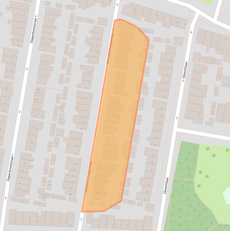 Kaart van postcodegebied 5654GE.
