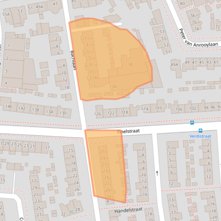 Kaart van postcodegebied 5654HM.