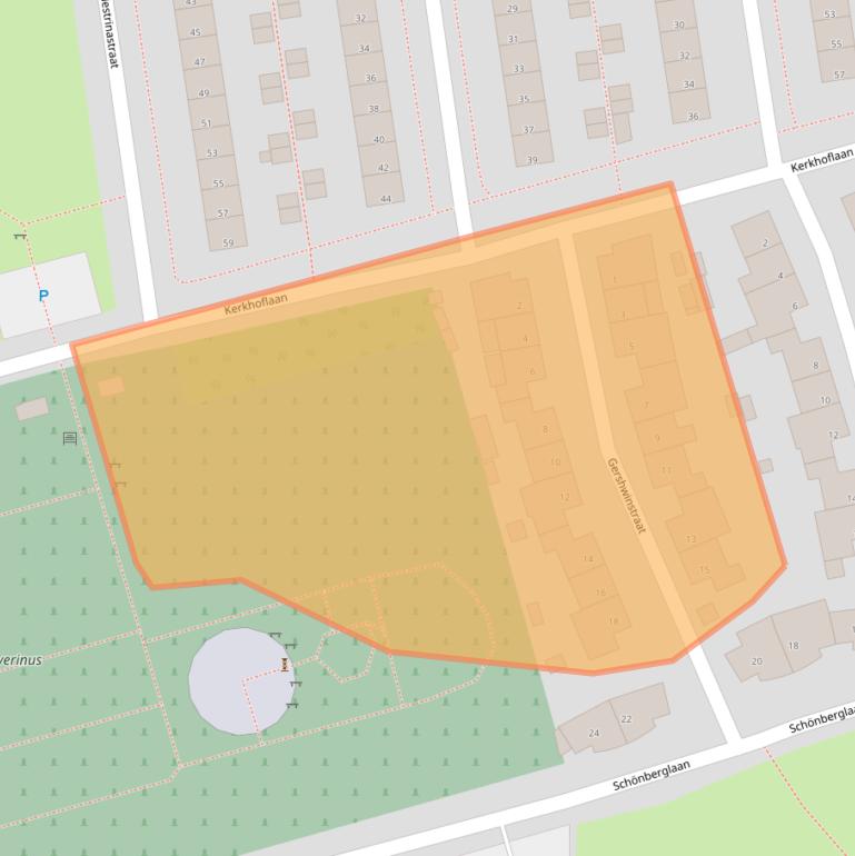 Kaart van postcodegebied 5654KD.