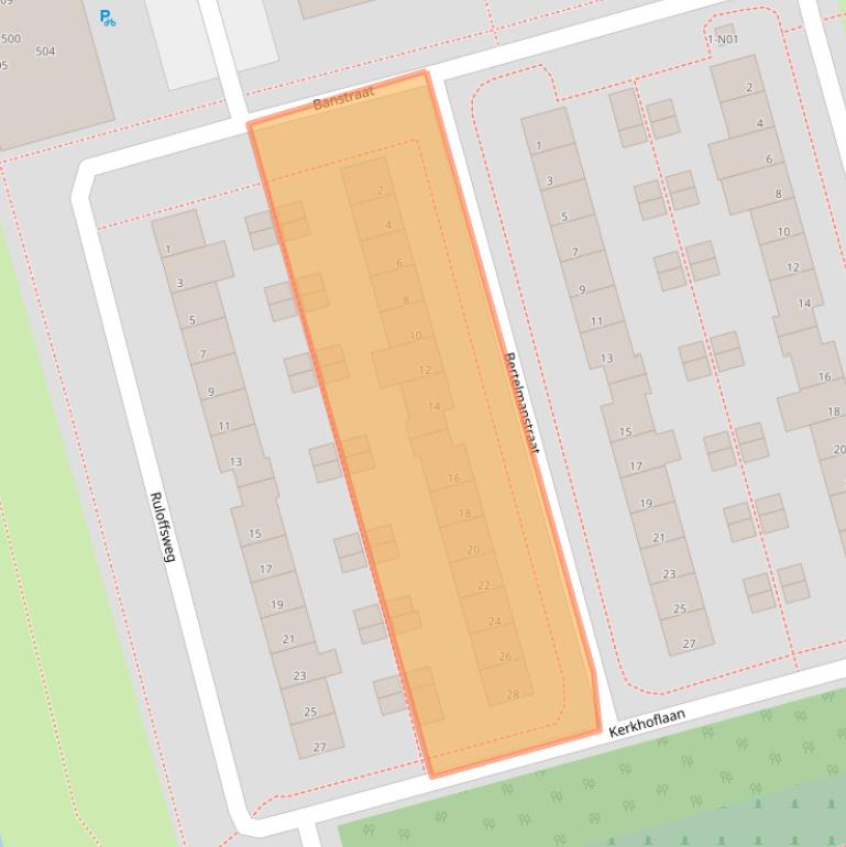 Kaart van postcodegebied 5654KL.