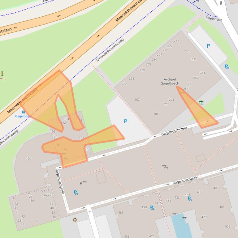 Kaart van postcodegebied 5654KS.