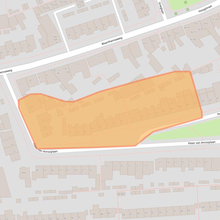 Kaart van postcodegebied 5654MD.