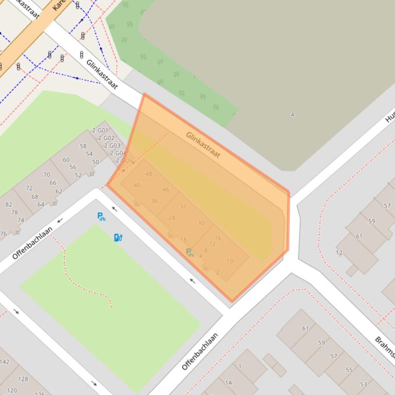 Kaart van postcodegebied 5654RD.