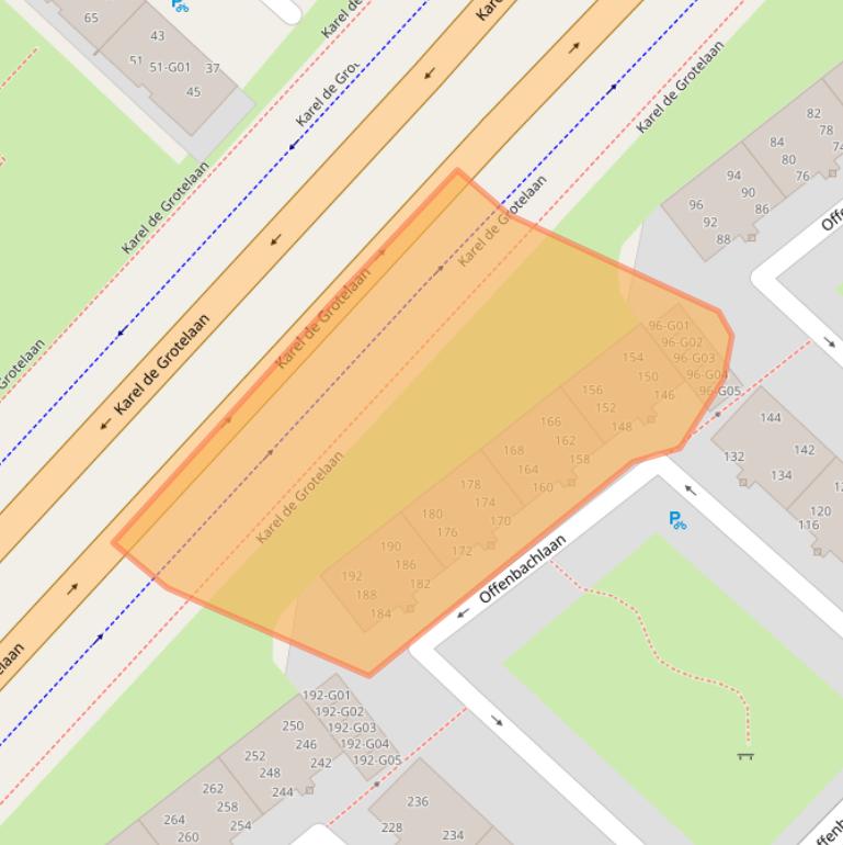 Kaart van postcodegebied 5654RH.