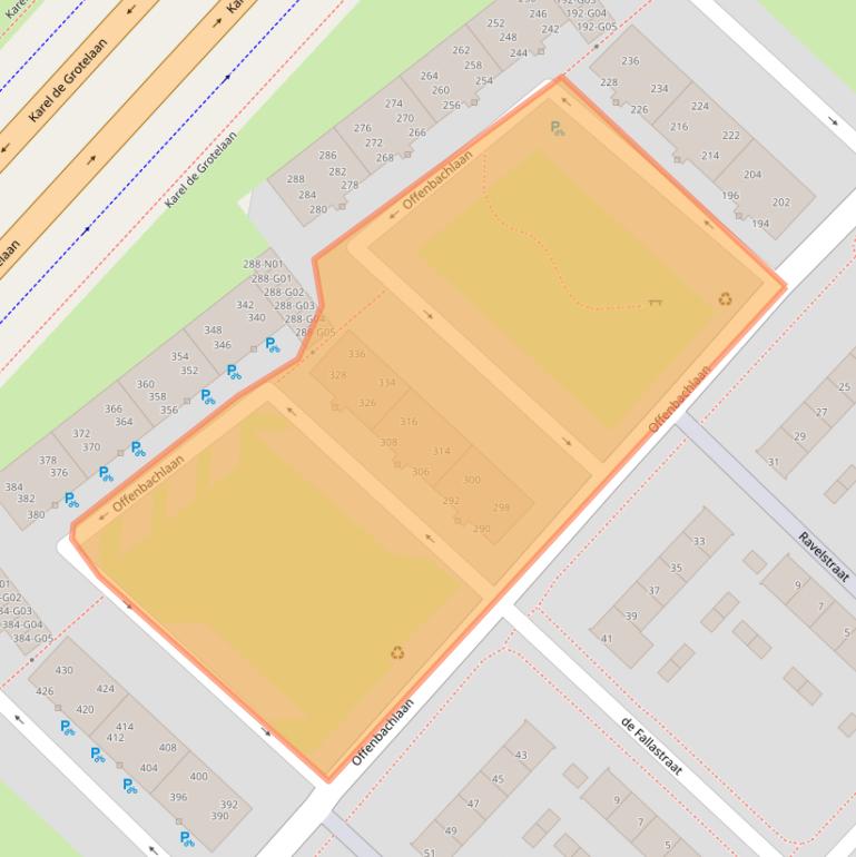 Kaart van postcodegebied 5654RL.