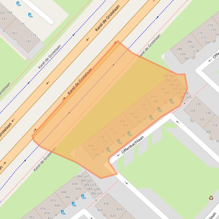 Kaart van postcodegebied 5654RM.