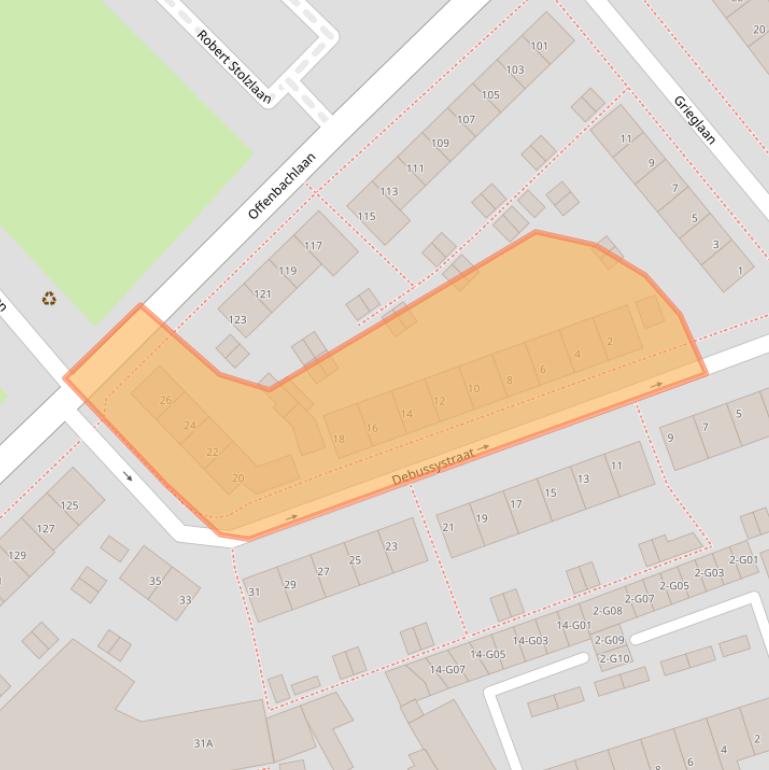 Kaart van postcodegebied 5654SC.