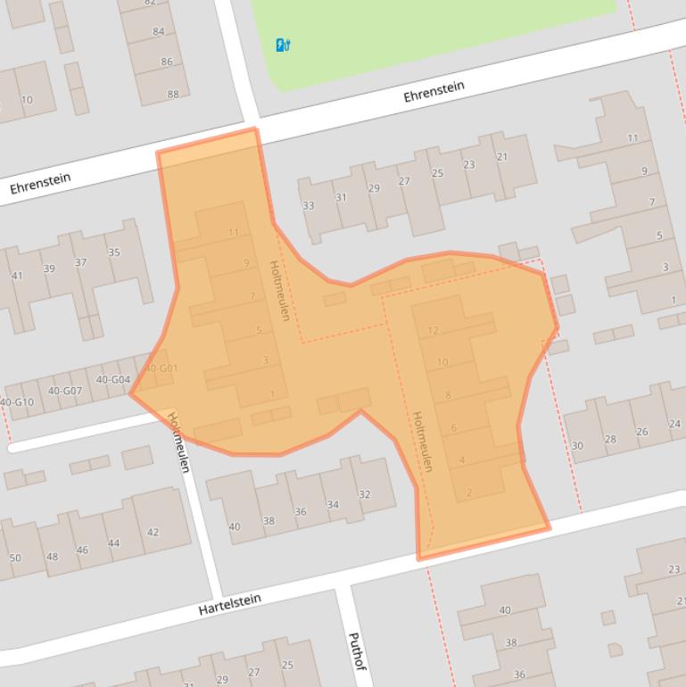 Kaart van postcodegebied 5655AB.