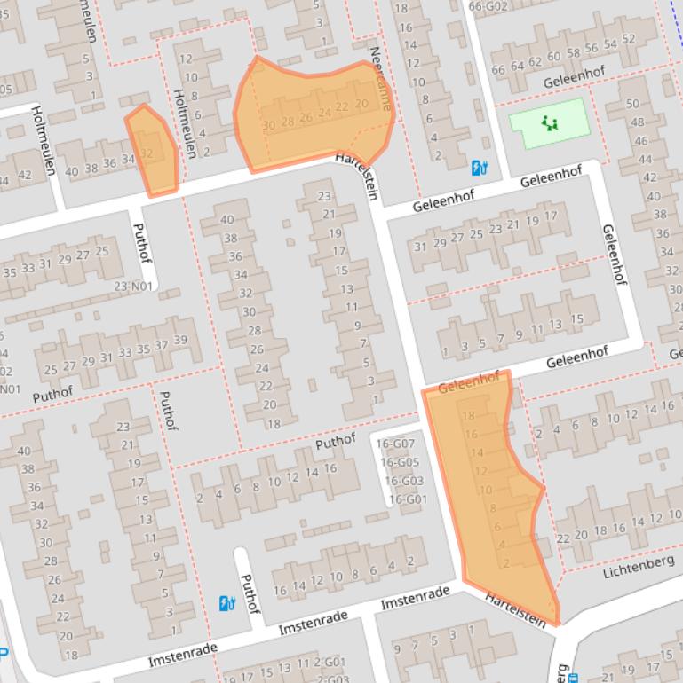 Kaart van postcodegebied 5655AK.