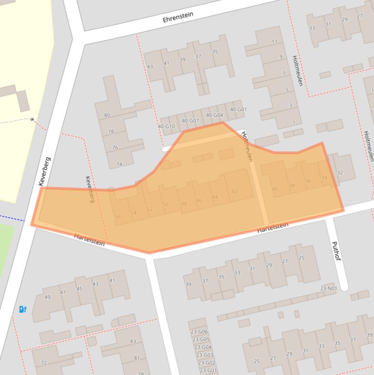 Kaart van postcodegebied 5655AL.