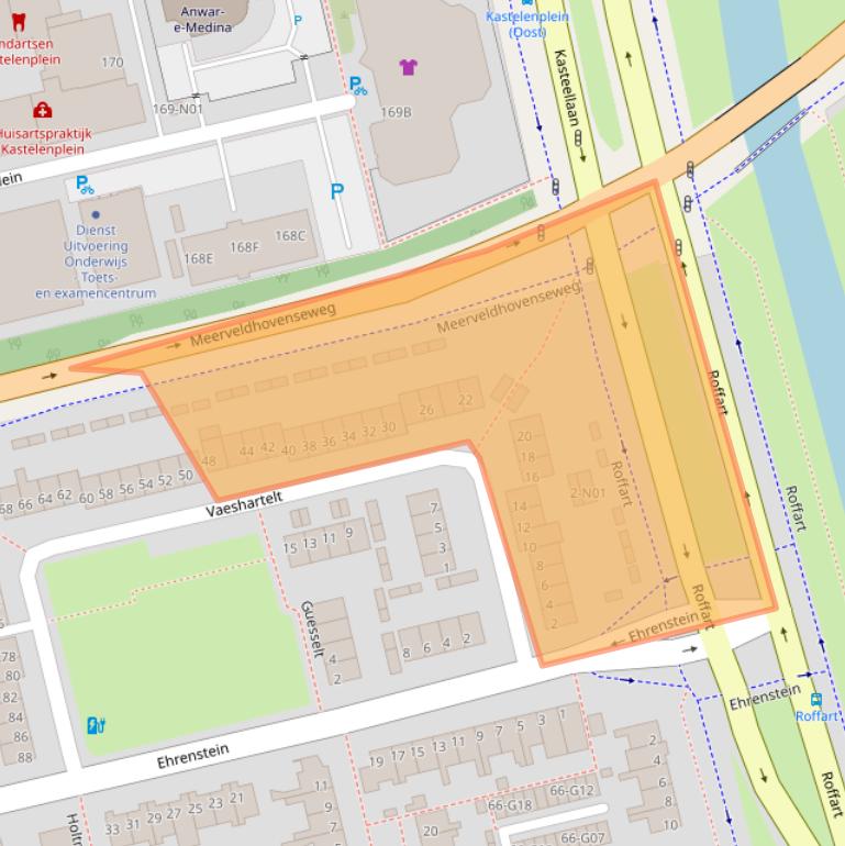 Kaart van postcodegebied 5655AT.