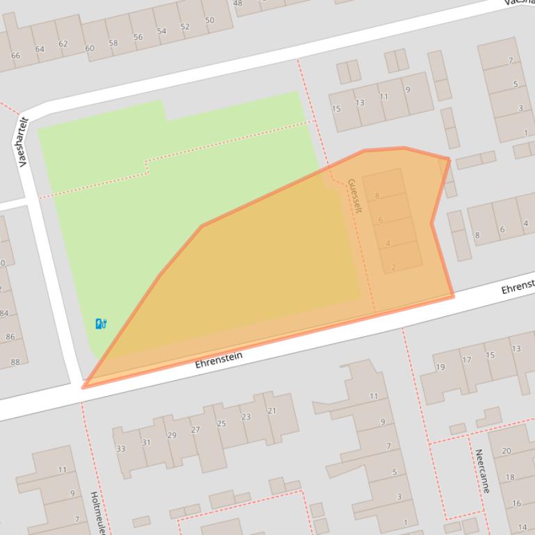 Kaart van postcodegebied 5655AW.