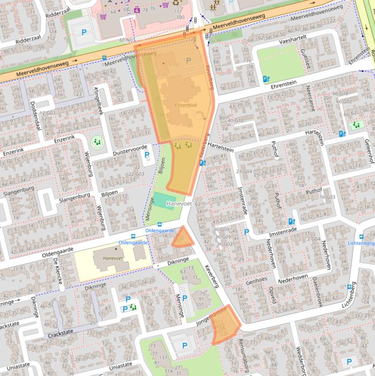 Kaart van postcodegebied 5655BA.