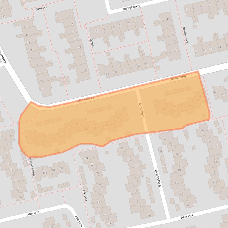 Kaart van postcodegebied 5655BE.