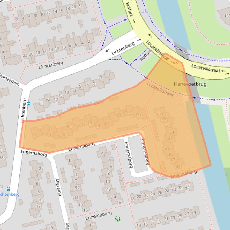 Kaart van postcodegebied 5655BJ.